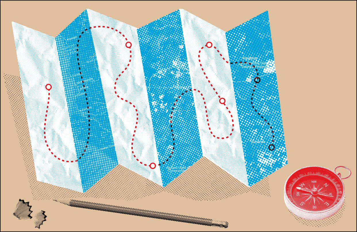 HR Director-illustration-compass and a map with directions.png